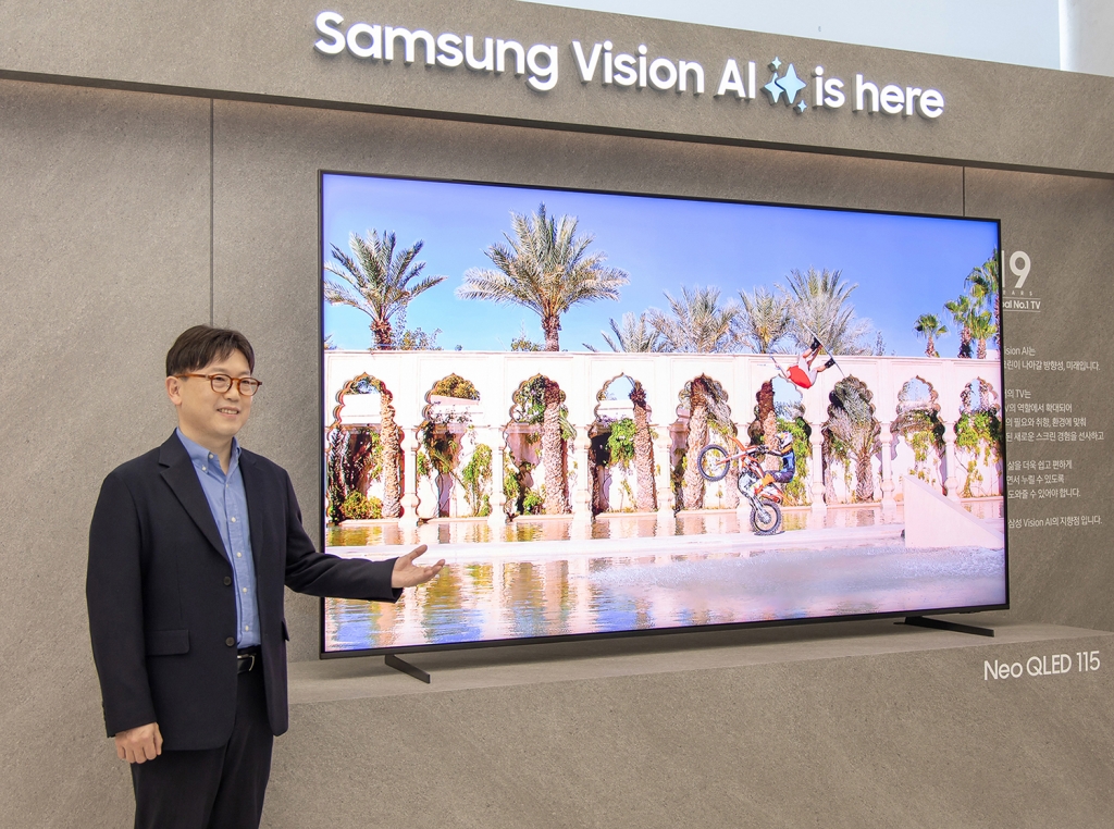 삼성전자, 2025년형 TV 신제품 라인업 공개… 진정한 AI TV 시대 선언